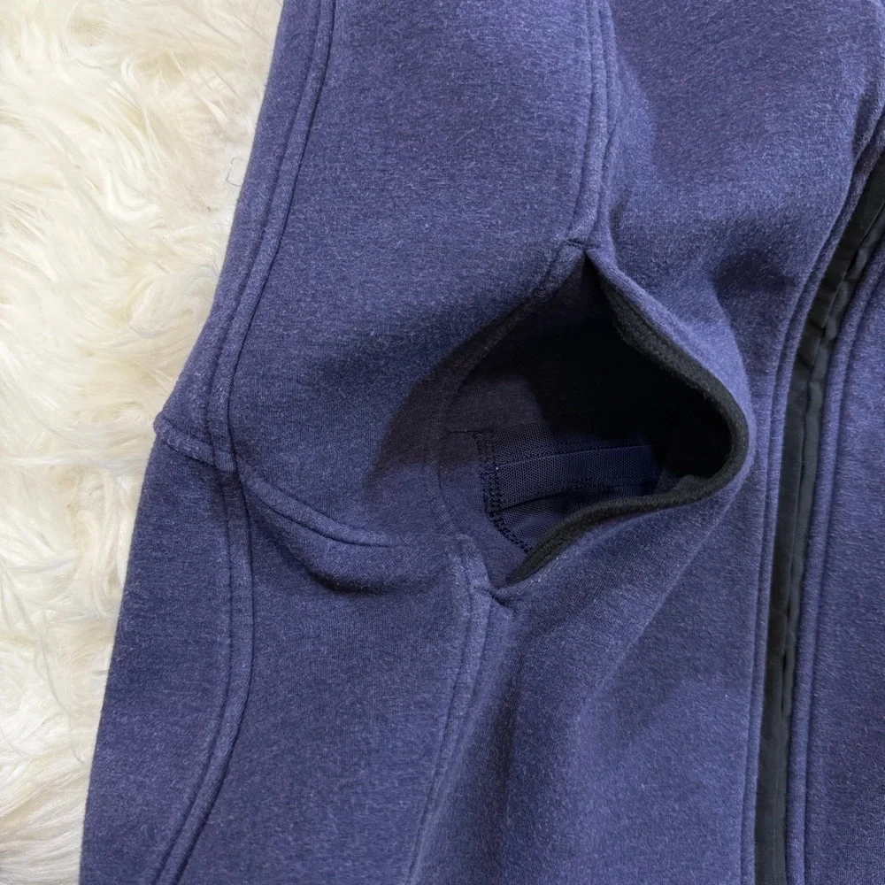 Lululemon Insculpt Jacket Heathered Deep Indigo Sz 4